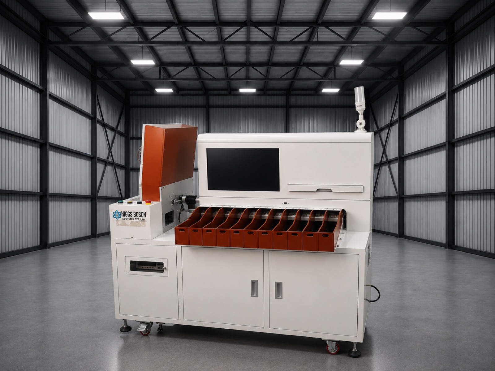 Cell Sorting equipment installed on site
