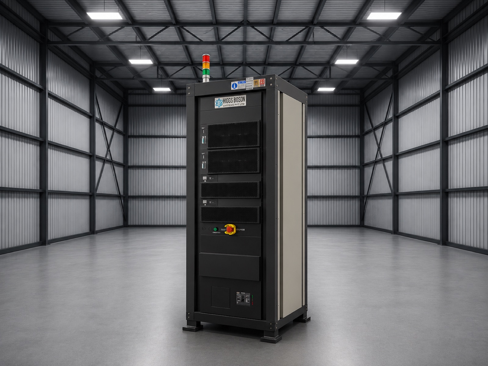 Pack Testing equipment installed on site