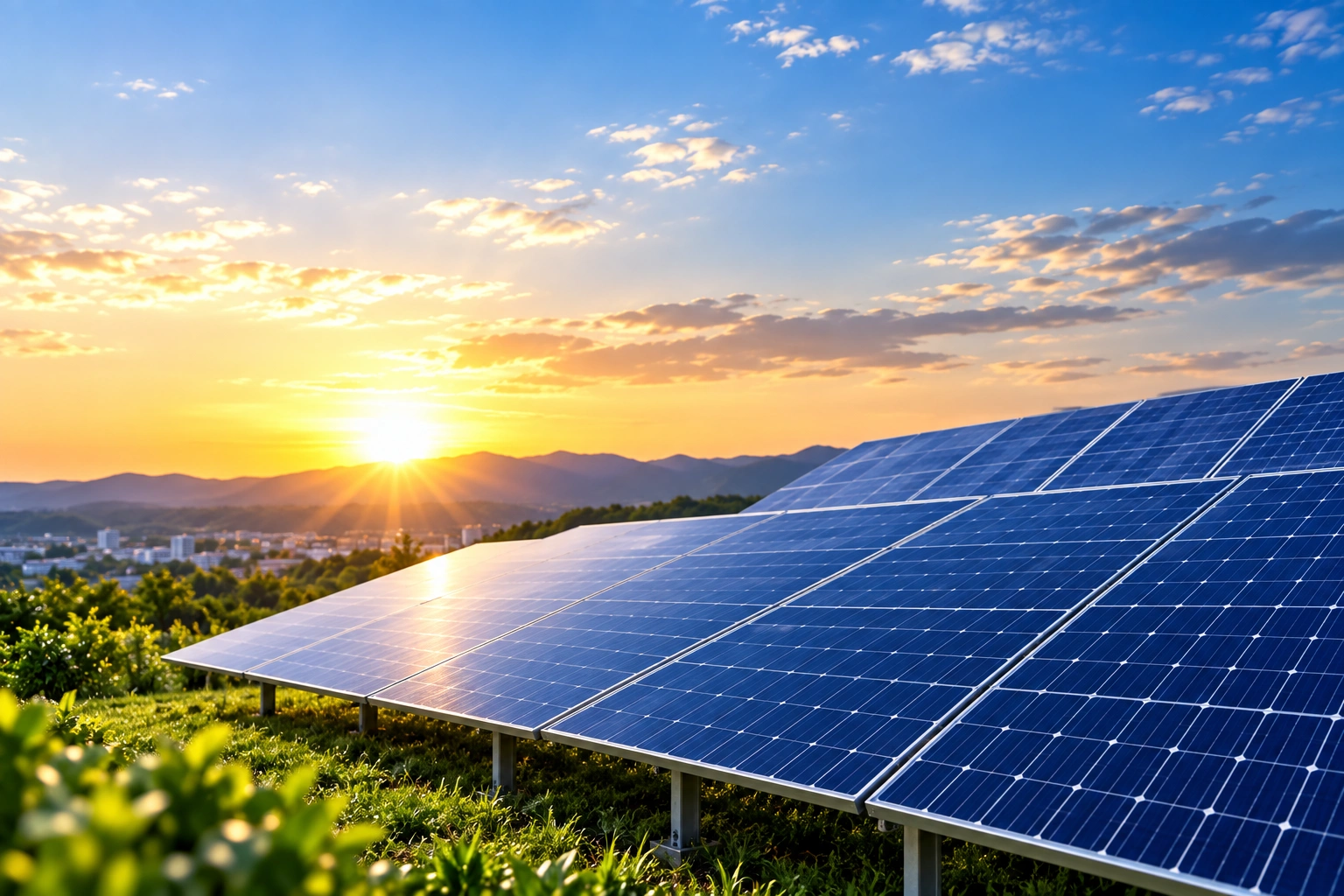 Enzolt solar panel system for renewable energy generation